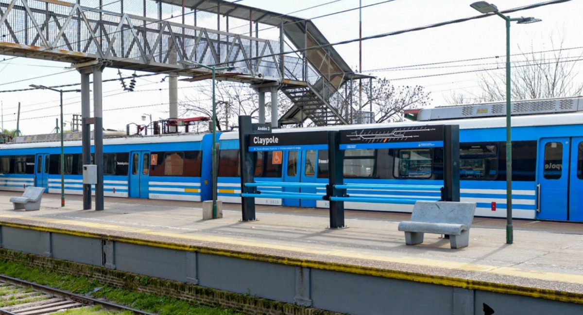 Tren Roca; Trenes Argentinos. Foto: X @infotrenroca.