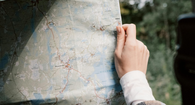 Itinerario, viajes. Foto: Pexels.