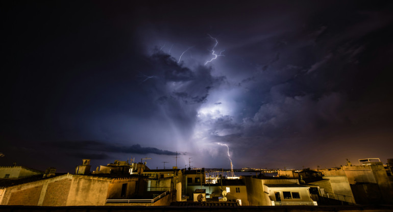 Tormenta, lluvia. Foto: Unsplash