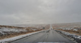 Nieve en las Altas Cumbres, Córdoba. Foto X.