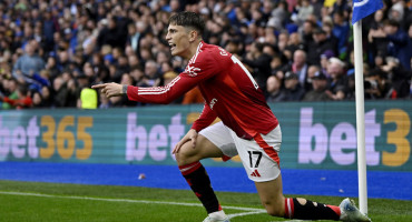 Alejandro Garnacho, Manchester United. Foto: Reuters