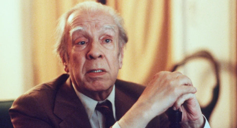 Jorge Luis Borges. Foto: NA