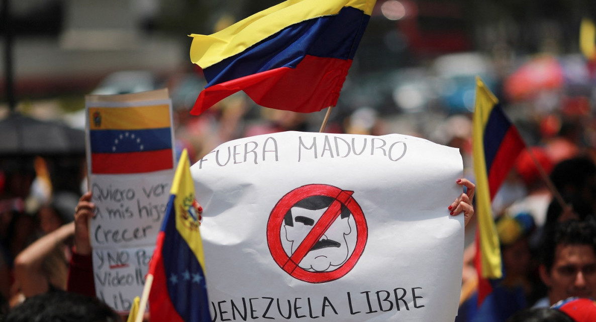 Manifestaciones contra Nicolás Maduro; elecciones en Venezuela. Foto: Reuters