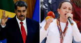 Nicolás Maduro y María Corina Machado - Elecciones en Venezuela