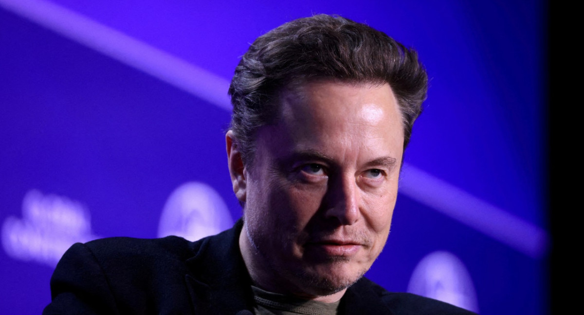 Elon Musk, en conflicto con Brasil por el veto a X. Foto: Reuters