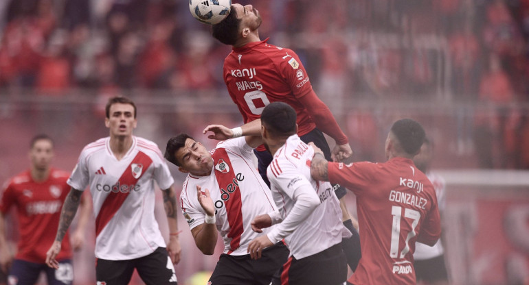 Independiente vs River. Foto: X @Independiente