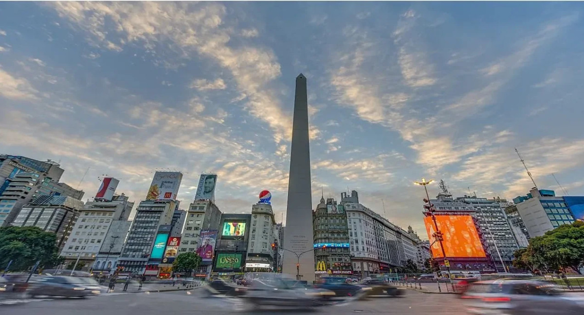 Obelisco, Buenos Aires. Foto: NA