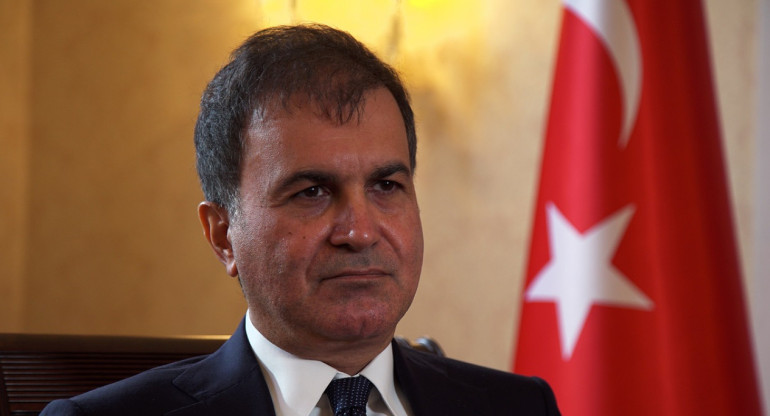 Ömer Çelik, vicepresidente y portavoz del AKP (Turquía). Foto: Reuters.