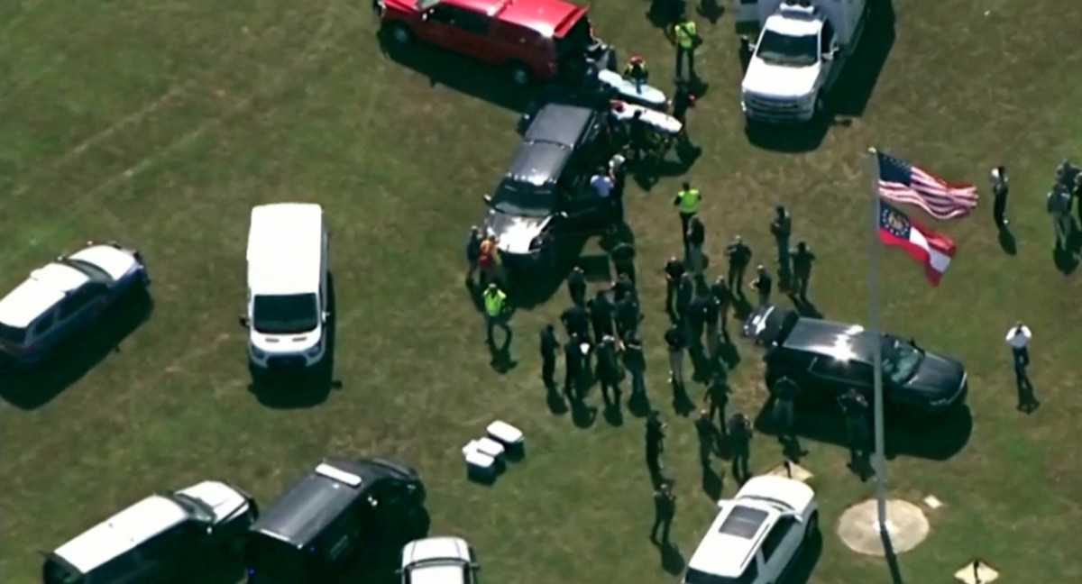 Evacuaron una escuela en Estados Unidos por tiroteo. Foto: Reuters.