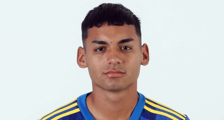 Isaías Rodríguez, futbolista de Boca.