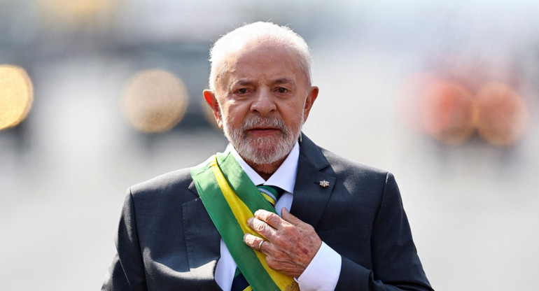 Lula da Silva, presidente de Brasil. Foto: Reuters