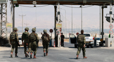 Frontera entre Israel y Jordania. Foto: Reuters.