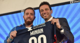 Iker Muniain fue presentado en San Lorenzo. Foto: X.