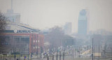 Humo en Buenos Aires. Foto: NA