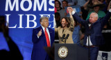 Donald Trump y Kamala Harris. Fotos: Reuters