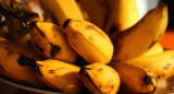 Bananas; frutas; alimentos. Foto: Unsplash.