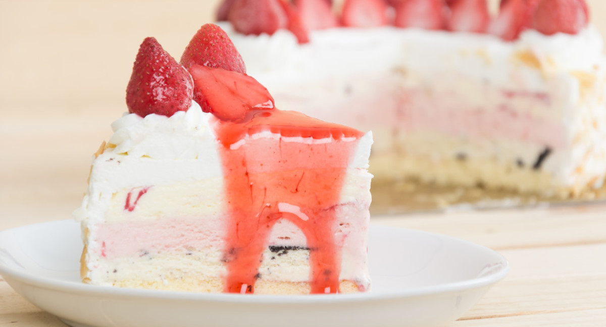 Cheesecake de frutilla. Foto: Freepik