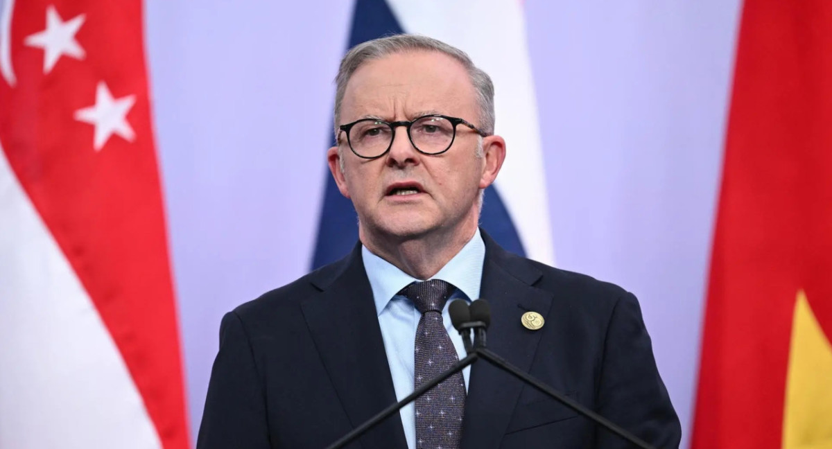 Anthony Albanese, primer ministro de Australia. Foto: EFE.