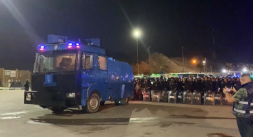 Disturbios y detenciones en Castillejos y el lado marroquí de la frontera con Ceuta. Foto: captura