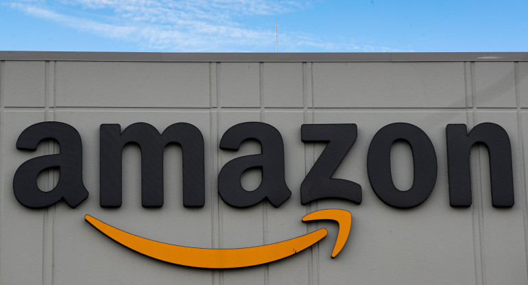 El logotipo de Amazon. Foto: Reuters.