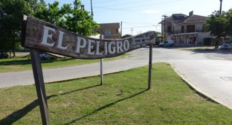 El Peligro, el pueblito de la "Capital del huevo". Fuente: X