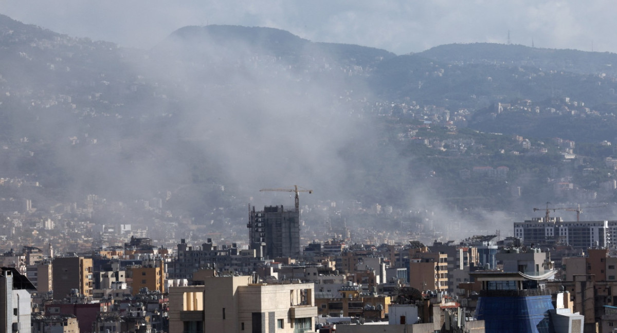 Ataque de Israel en El Líbano. Foto: Reuters