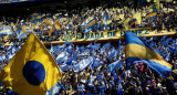 Hinchas de Boca en La Bombonera. Foto: NA