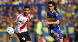 Edinson Cavani, Boca vs River. Foto: Reuters