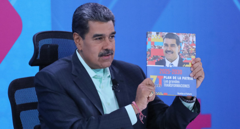 Nicolás Maduro, presidente de Venezuela. Foto: EFE.