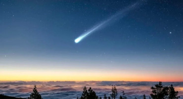 Cometa del Siglo. Foto: NA.