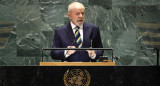 Luiz Inácio Lula da Silva, en su discurso en la Asamblea General de la ONU. EFE