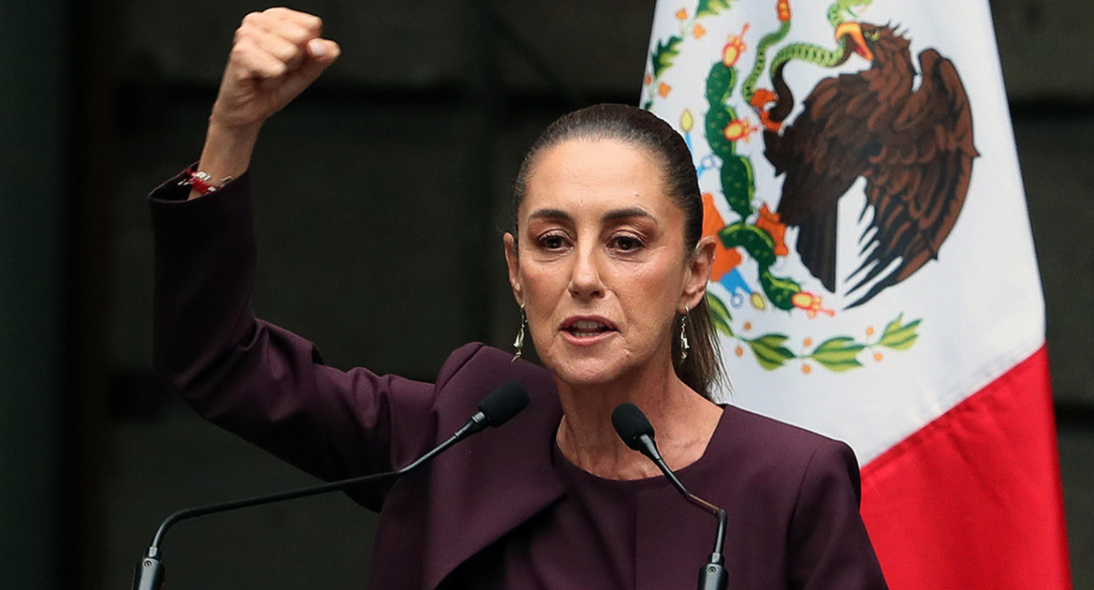 Claudia Sheinbaum, presidenta electa de México. Foto: Reuters.