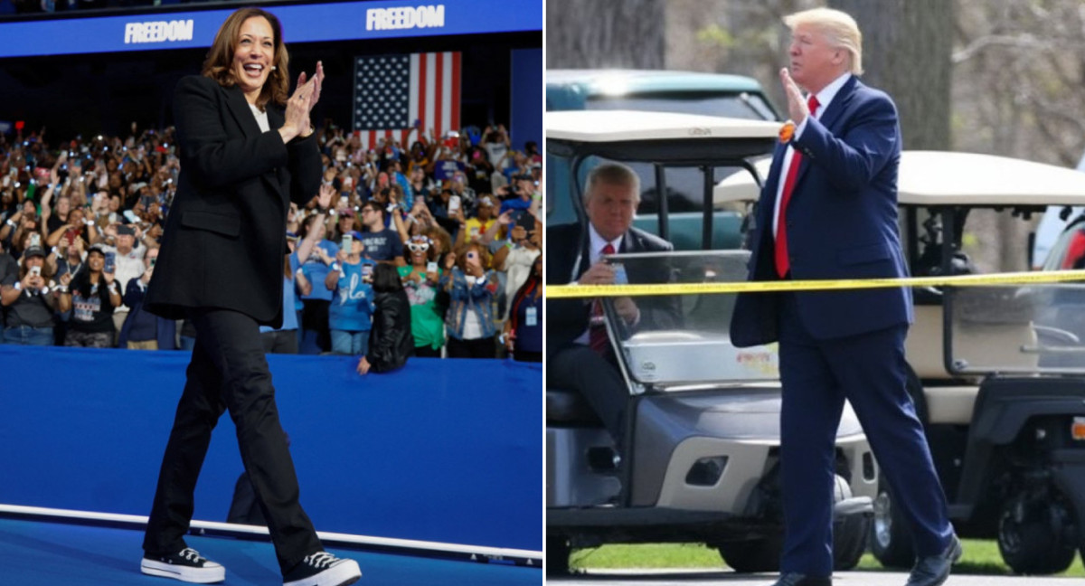 Kamala Harris y Donald Trump - Elecciones de Estados Unidos