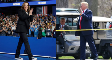 Kamala Harris y Donald Trump - Elecciones de Estados Unidos