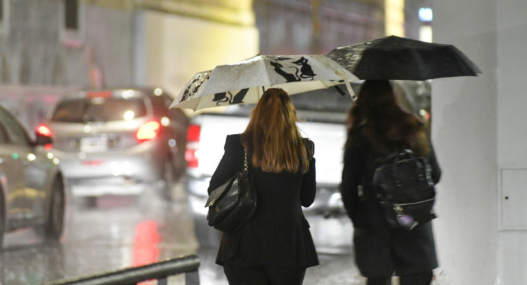 Alerta por tormentas y lluvias. Foto: NA.