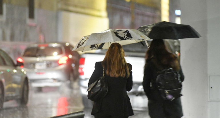 Alerta por tormentas y lluvias. Foto: NA.