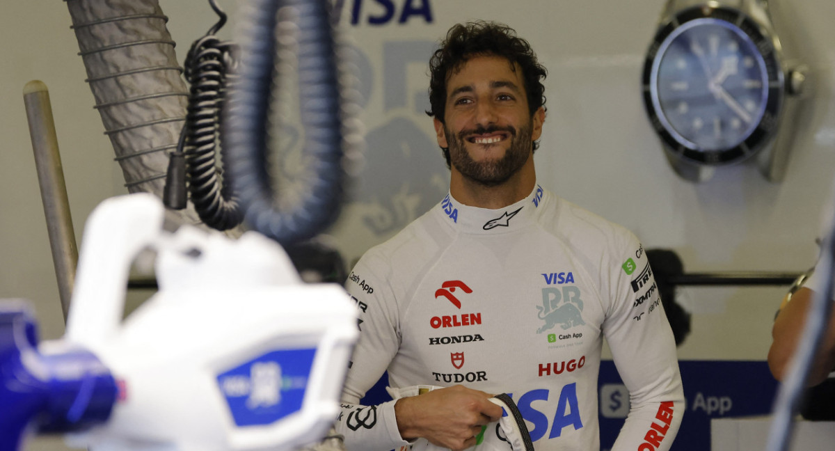 Daniel Ricciardo en la Fórmula 1. Foto: REUTERS.