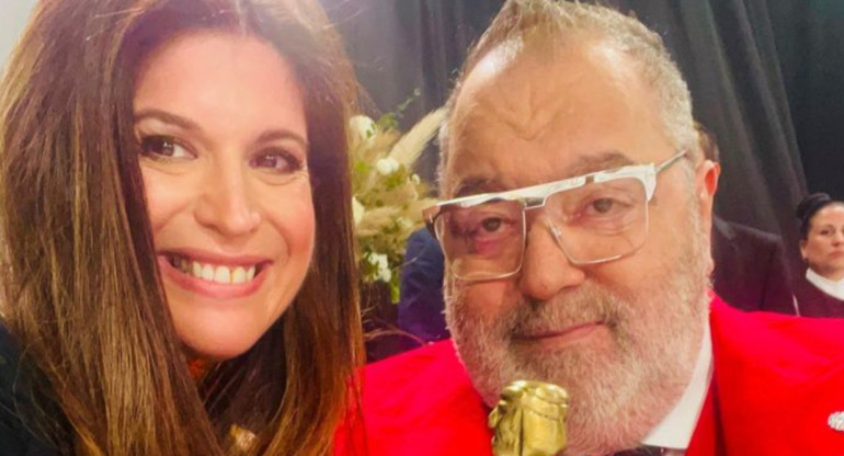 Elba Marcovecchio y Jorge Lanata. Foto: Instagram.