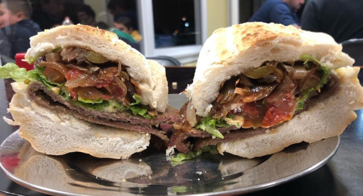 Sándwich de milanesa. Foto/Instagran: @sanguchesdemilanesa