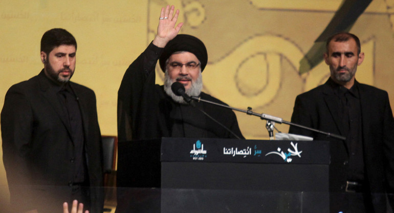 Hassan Nasrallah, líder de Hezbollah. Foto: Reuters.