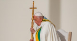 El Papa Francisco asiste a la santa misa y beatificación de Ana de Jesús en el estadio Heysel de Bruselas, Bélgica, el 29 de septiembre de 2024. EFE