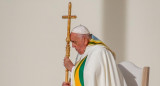 El Papa Francisco asiste a la santa misa y beatificación de Ana de Jesús en el estadio Heysel de Bruselas, Bélgica, el 29 de septiembre de 2024. EFE