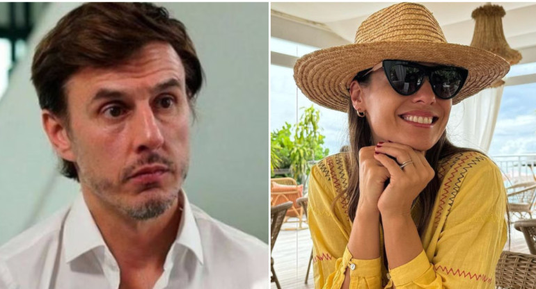 Roberto García Moritán y Pampita. Fotos: Instagram.