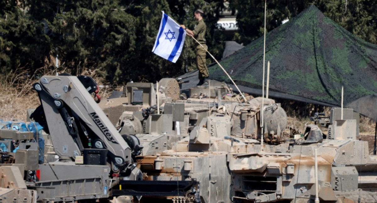 Ejército de Israel en la frontera con el Líbano. Foto: Reuters.