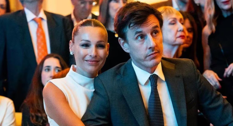 Pampita y Roberto García Moritán. Foto: Instagram/pampitaoficial.