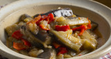 Berenjenas en escabeche. Foto: Freepik.