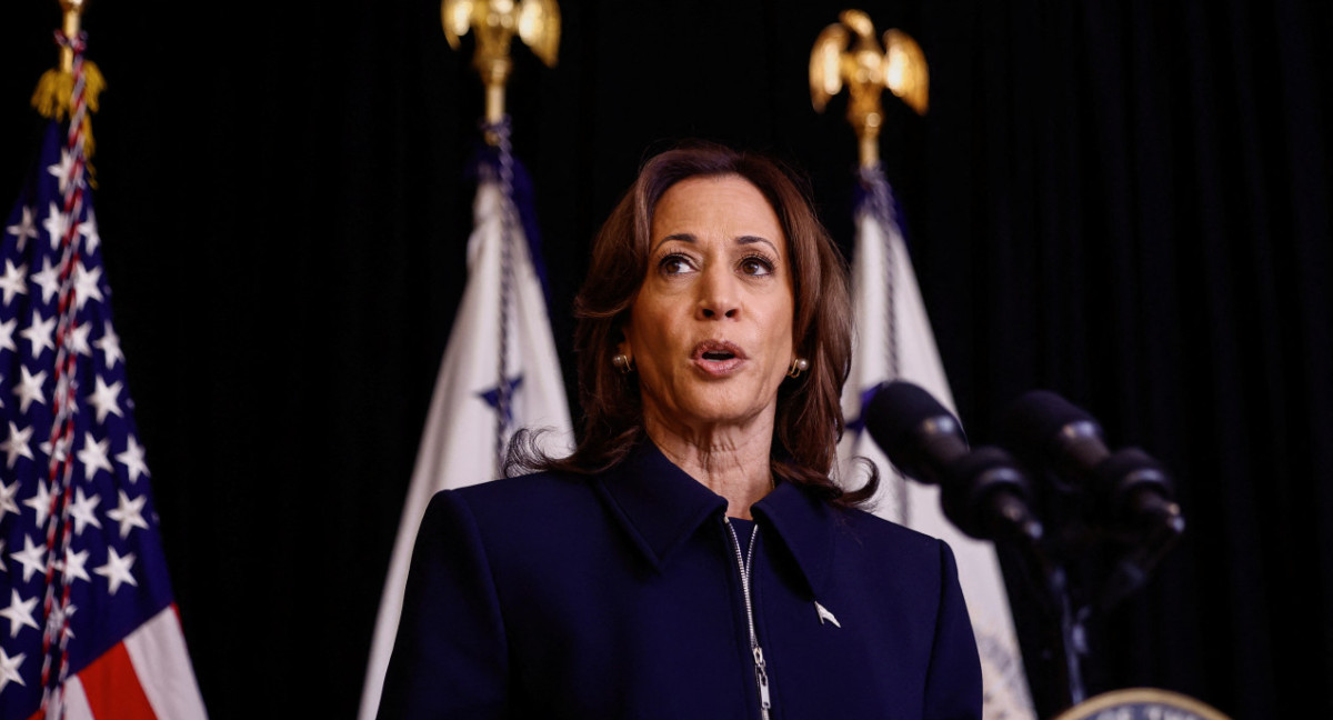 Kamala Harris, vicepresidenta de Estados Unidos. Foto: REUTERS.