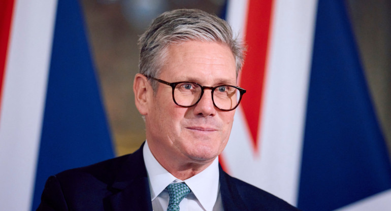 Keir Starmer, primer ministro de Reino Unido. Foto: Reuters.