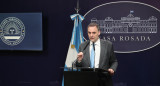 Manuel Adorni en la Casa Rosada. Foto: Presidencia.