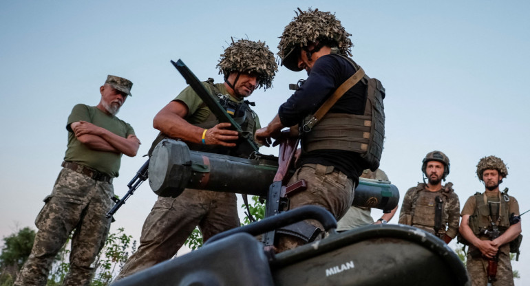 Ejército de Ucrania. Foto: Reuters.